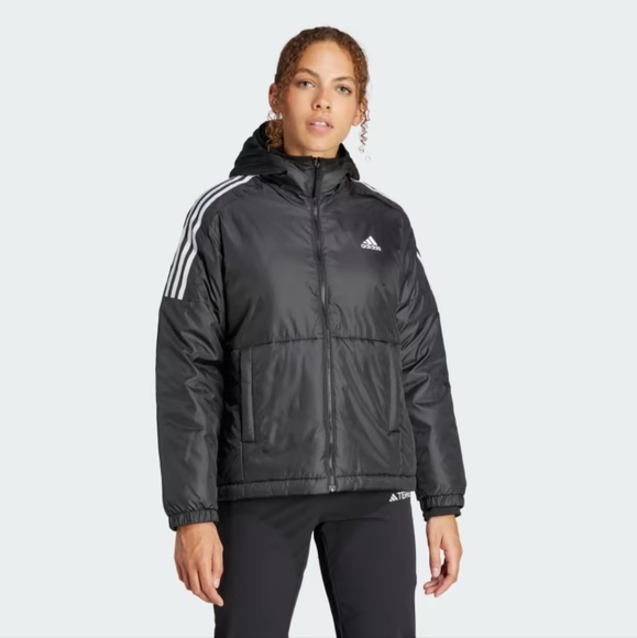 adidas Jackets & Blazers - NWT Unisex Adidas Essentials Insulated Hooded Jacket - Small